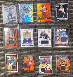 12 NfL Card Lot Patch, Numbered/Rookies