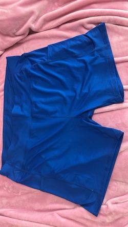 Blue Stretch Fabric Garment Size 5XL