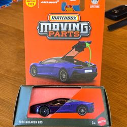 Matchbox Moving Parts 2024 Mc Laren GTS