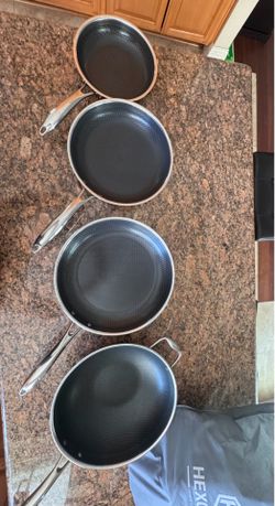 Hexclad Wok and Pans Set