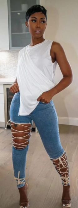 Jeans, Size Large-XL