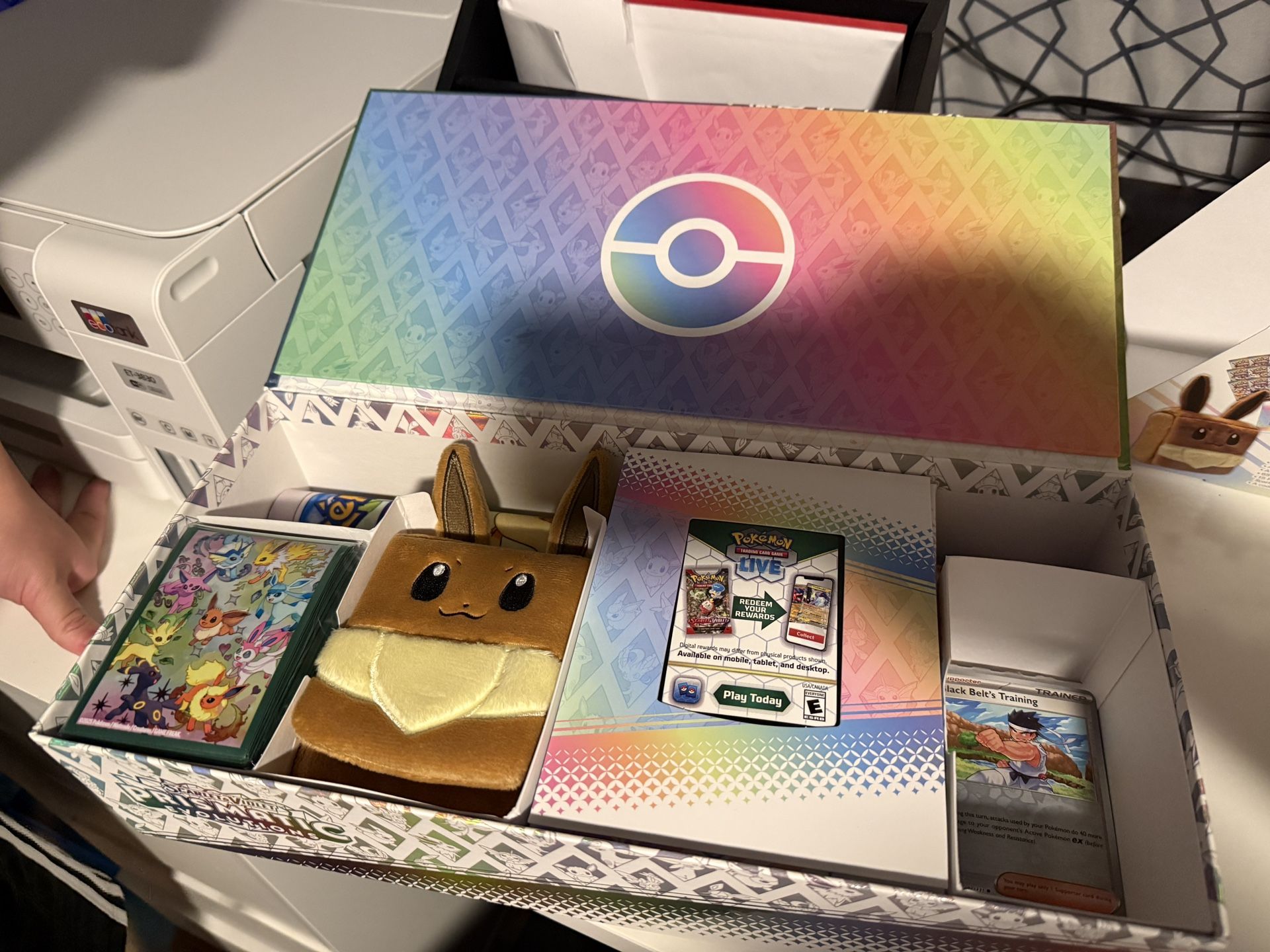 Prismatic Evolutions Super Premium Collection Open Box