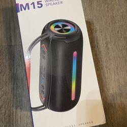 Black Bluetooth Speaker 