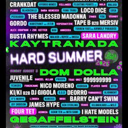 Hard Summer Ticket Ga Sunday 