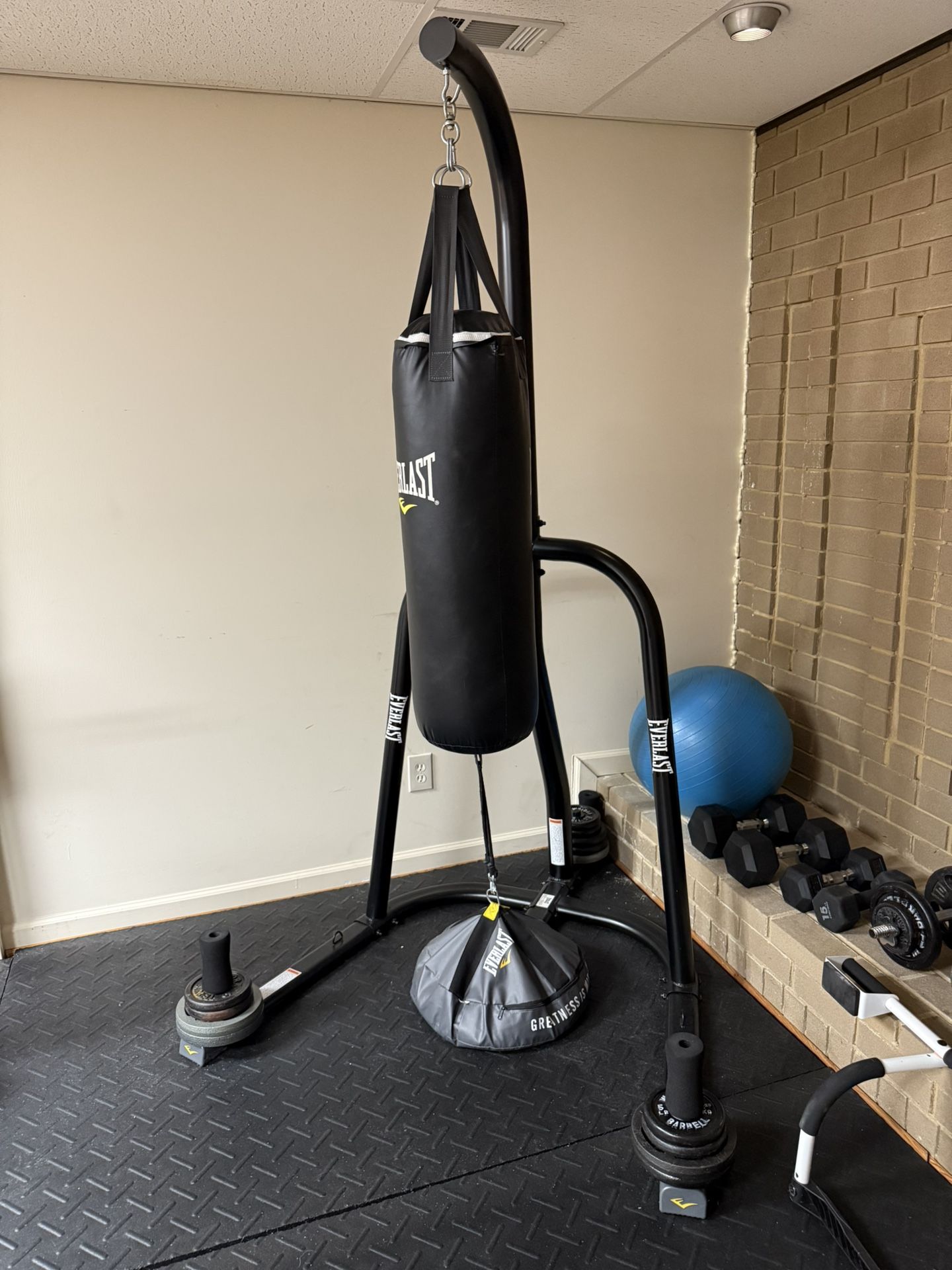 Boxing Bag And Stand.