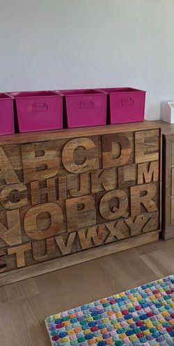 Pottery Barns Kids ABC dresser