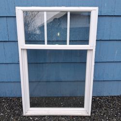 Newer Vinyl Window 36x54 Single Hung 