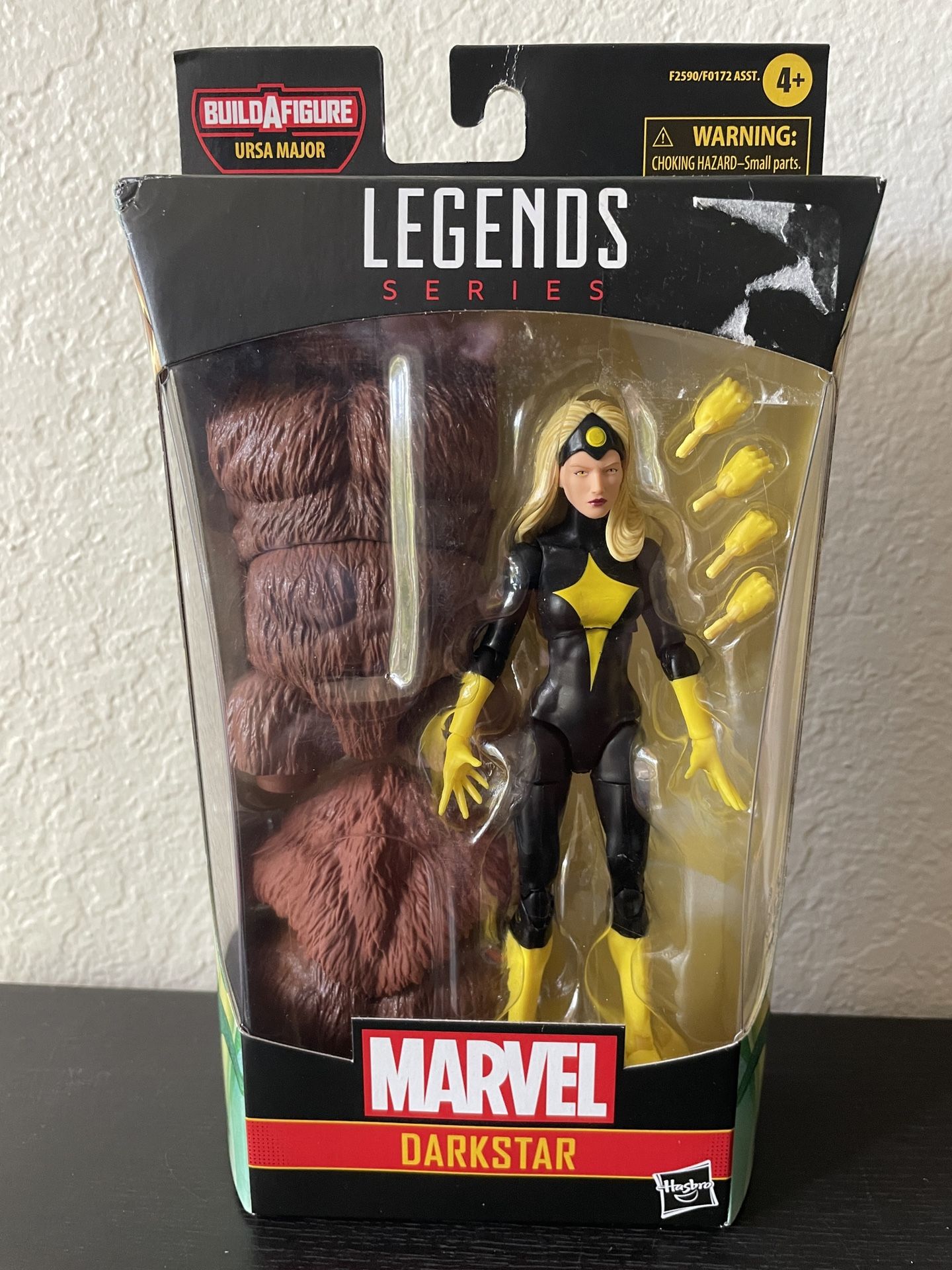 Hasbro Marvel Legends Darkstar 6” action figure with Umbra BAF parts. Plz READ