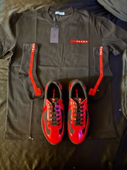 Shirt socks and sneaker set