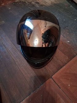 Full Face Motorcycle Helmet Black