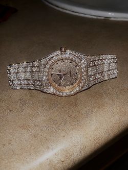 Bussdown moissanite AP watch