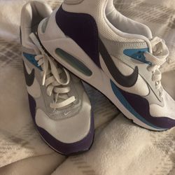 Nike Air Max Correlate sneakers in the 'Club Purple' colorway.