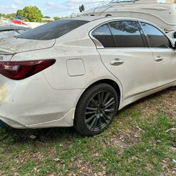 2018 2019 2020 2021 INFINITI Q50 RED SPORT AWD PART OUT