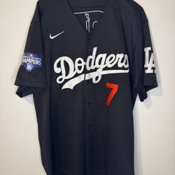 Los Angeles Dodgers World Series Baseball Jersey 