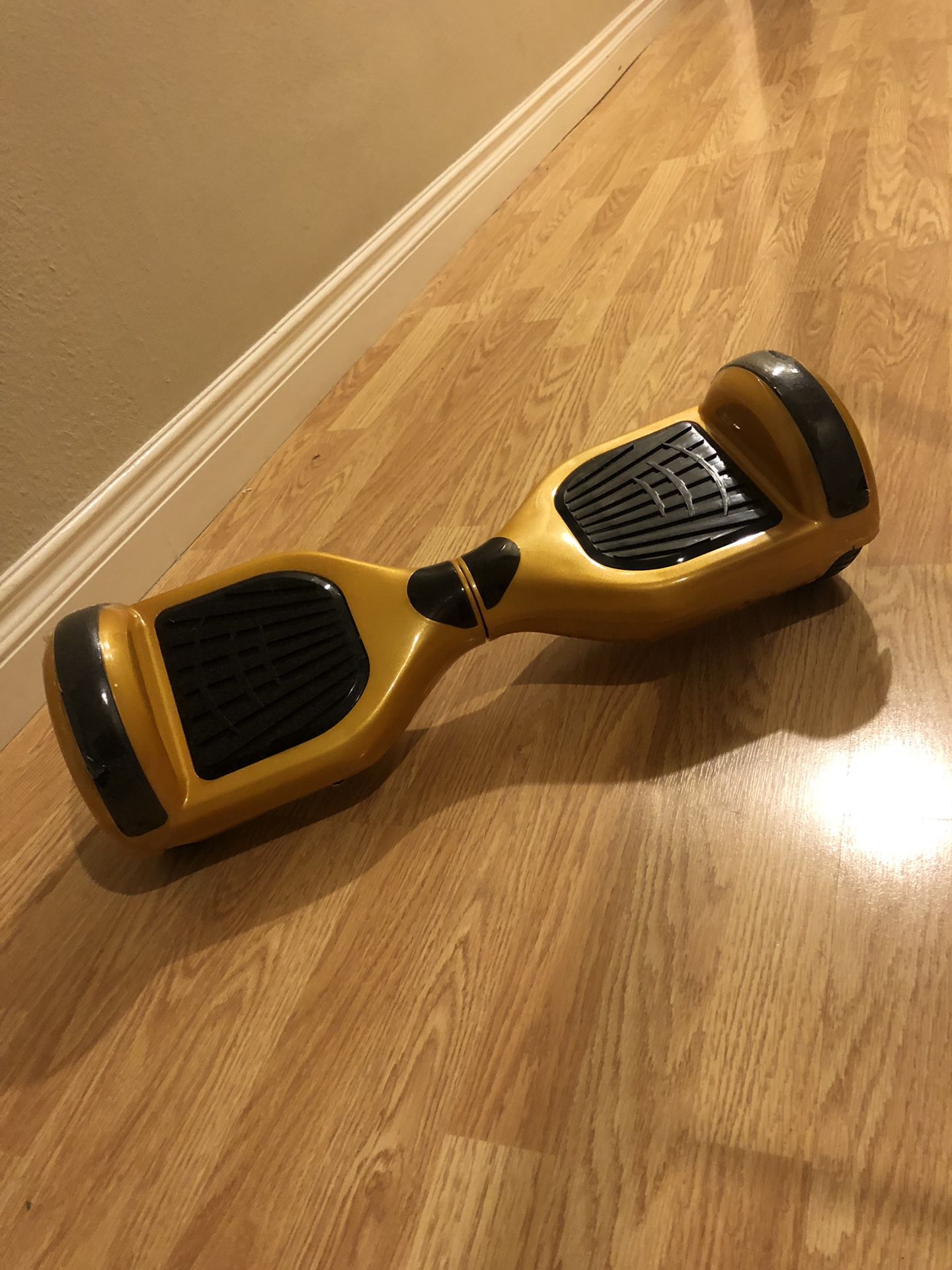 gold hoverboard