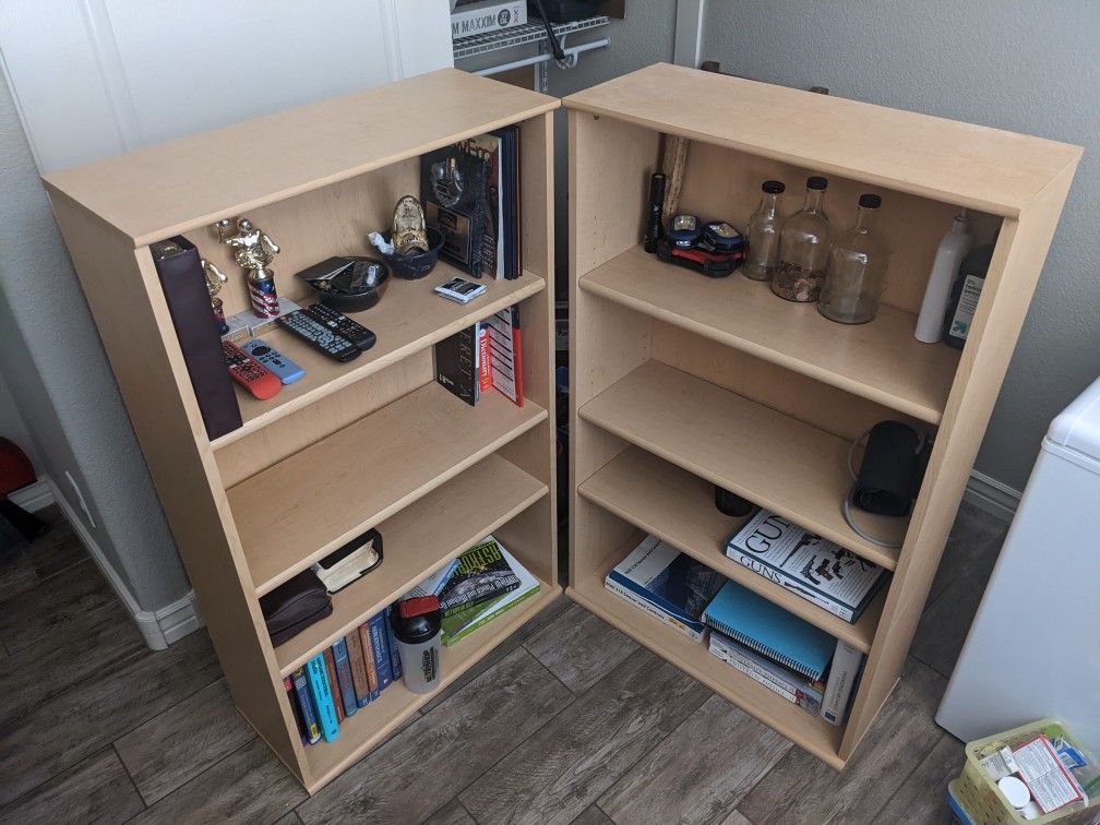 Twin Bookshelves