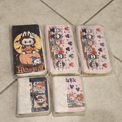 Labubu Long And Short Wallets