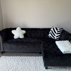 Velvet Sectional Sofa
