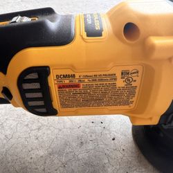 DEWALT 20V MAX XR Cordless Polisher Variable-Speed Random Orbit DCM848