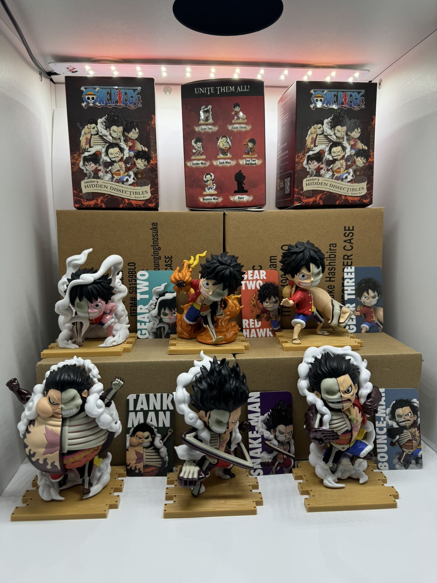 Mighty Jaxx One Piece Hidden Dissectibles Series 6 6/7 Lot