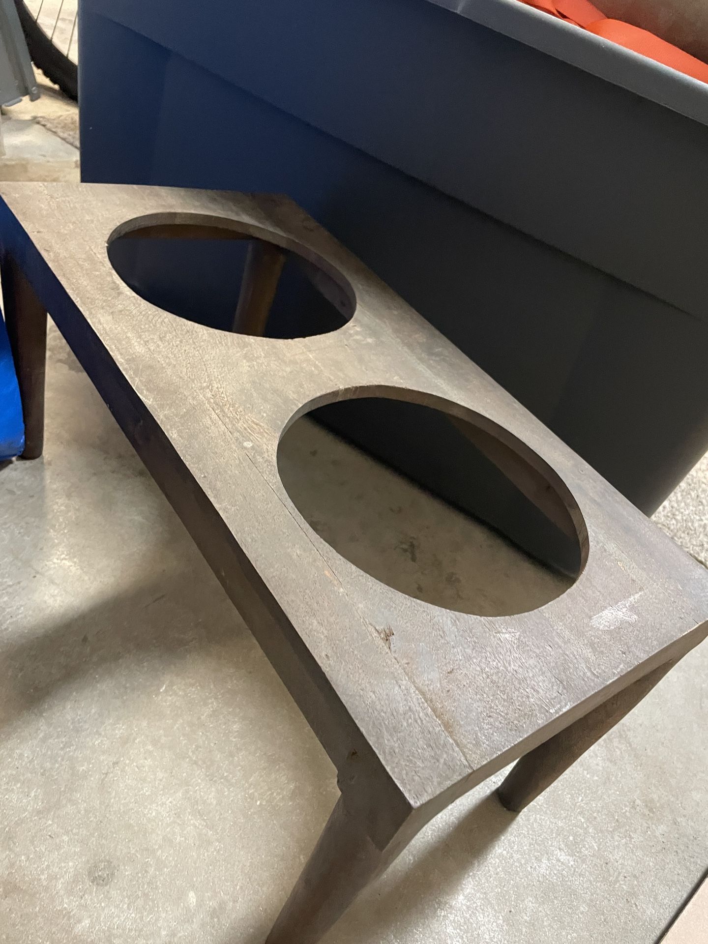 Wooden Pet Feeder Stand