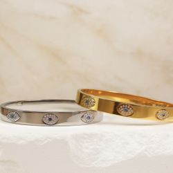 Evil Eye bracelet Cuff