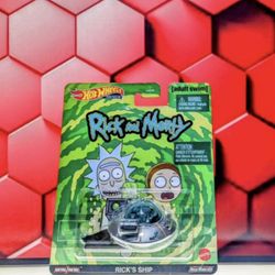 Hotwheels Rick and Morty