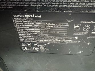 Ecoflow delta mini power station
