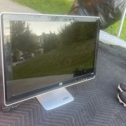 HP 2310M Black 23" LCD Computer Monitor Tiltable Full HD W/ Power Cord Gaming