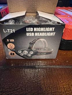 Led highlight usb headlight