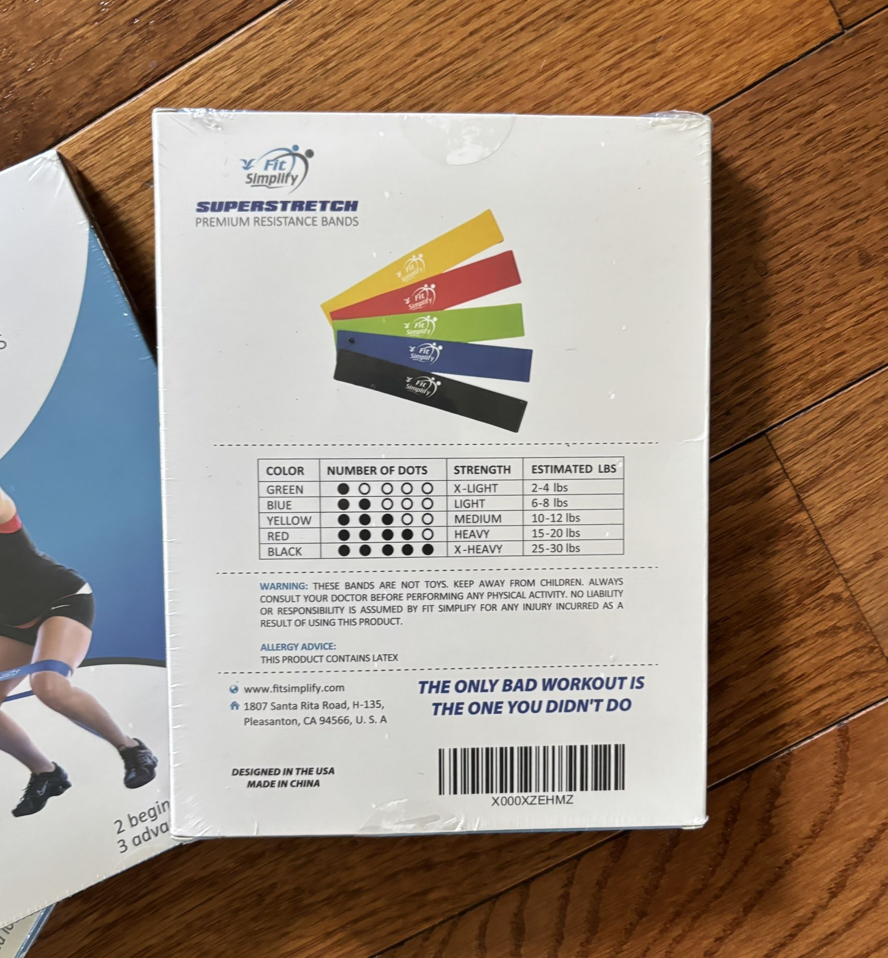 Fit Simplicity Super Stretch Premium Resistance Bands