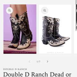 DOUBLE D RANCH BOOTS 