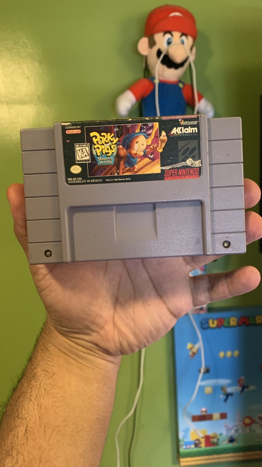 Super Nintendo Porky Pigs Haunted Holiday