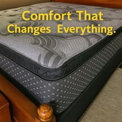 Queen Mattress Set - $150