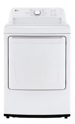 LG Gas Dryer. 7.3 CU FT with sensor dry. WHITE