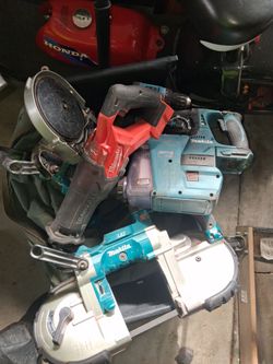 Makita and Milwaukee