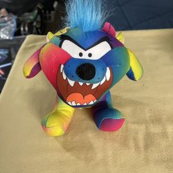 Looney Tunes rainbow taz plush