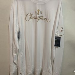 Toronto Raptors Champion Nike Dri-Fit LongSleeve Authentic CQ4286-100 XXL Tall