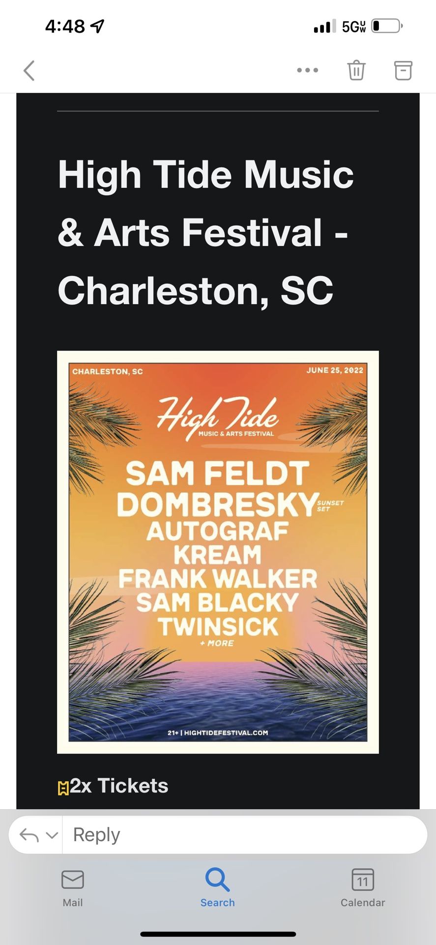 High Tide Music Festival 