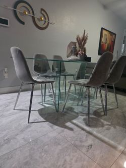 Glass table
