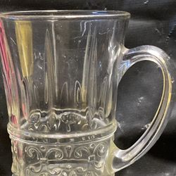 Vintage glass cup