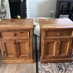 Nightstand  $40 / Pair