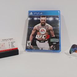 PS4 UFC 3 EA SPORTS PLAYSTATION CIB 