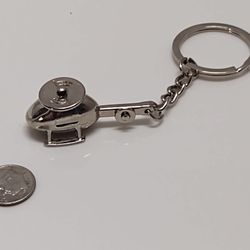 Helicopter KEYCHAIN 
