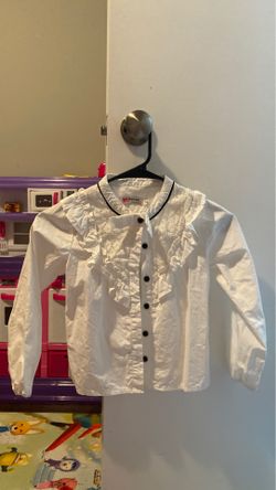 White shirts for girls size 4