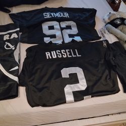 Raiders Jerseys, Shorts, Banner And Monkey 