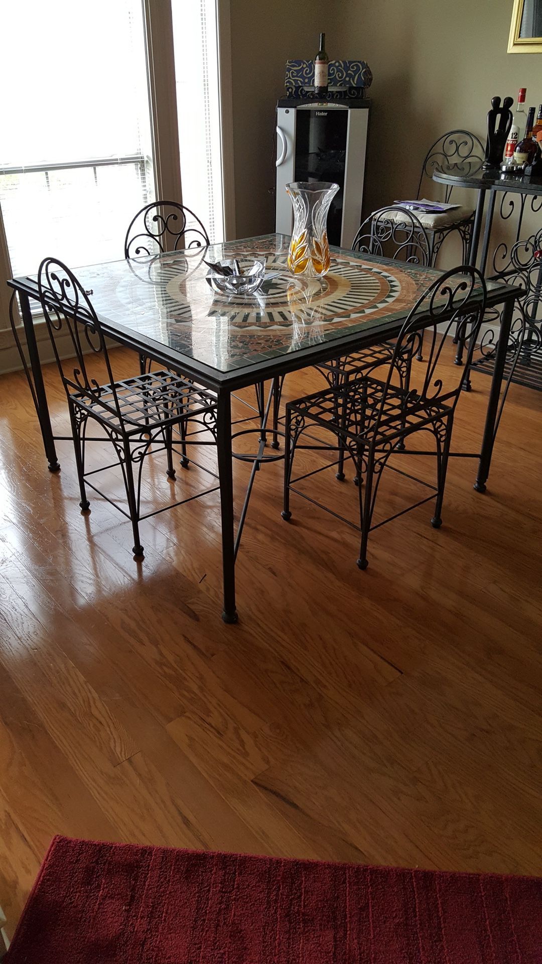 Wrought Iron Kitchen/dining Table