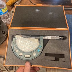 2-3” Mitutoyo BLADE micrometer 