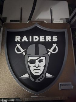 Raiders Plaque 