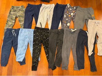 Boys Size 5 Pants- All 13 for $8